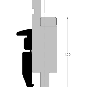 PUNCH SWING ADJUSTABLE ADAPTER H120 L150 mm