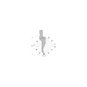 ES PUNCH 60° R0.8 H80 L800S mm